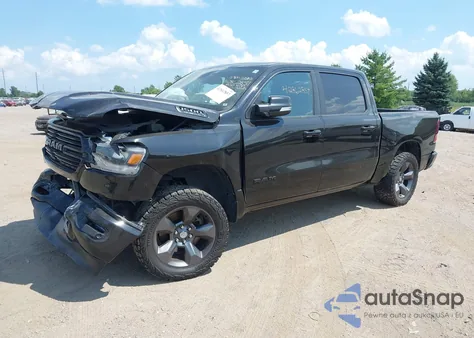 2019 Ram 1500 Big Horn/Lone Star 4X4 5'7 Box z USA, uszkodzony, nr VIN 1C6SRFFT4KN597234